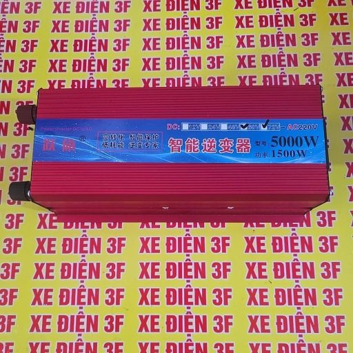 Bộ chuyển đổi điện 60v 72v DC từ xe điện ra điện 220v AC chuẩn sóng Sin